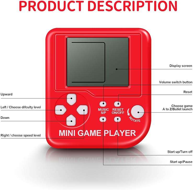 SSRMX 12Pcs Video Game Birthday Party Favors for Kids, Video Game Console Keychain for Boys Girls Birthday Supplies Classroom Prizes - Image 3
