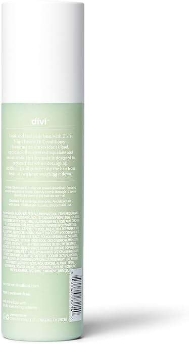 Divi 3-in-1 Leave-In Conditioner Spray - Detangler & Heat Protectant for Frizz Control & Shine, Lightweight Moisturizer - For All Hair Types - 6.5 Fl Oz - Image 9