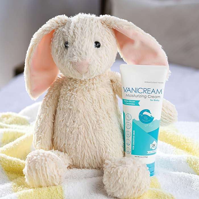 Vanicream Moisturizing Cream for Baby, 6 Oz, Gentle, Hydrating Baby Lotion with Beta-Glucan & Ceramides, Formulated without Common Irritants for Sensitive Skin, All Ages - Image 6