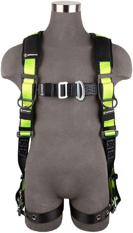 SafeWaze FS185-FD PRO Full Body Harness: 1D, MB Chest, FD, TB Legs - Image 1