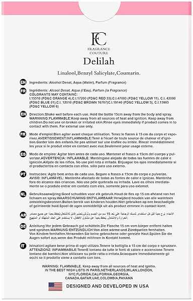 A CENTER Delilah Perfume for Women Long Lasting Fragrance Eau de Parfum with Vanilla, White musk and Cashmere Notes​ Daily Used 3.4 Fluid Ounce - Image 8