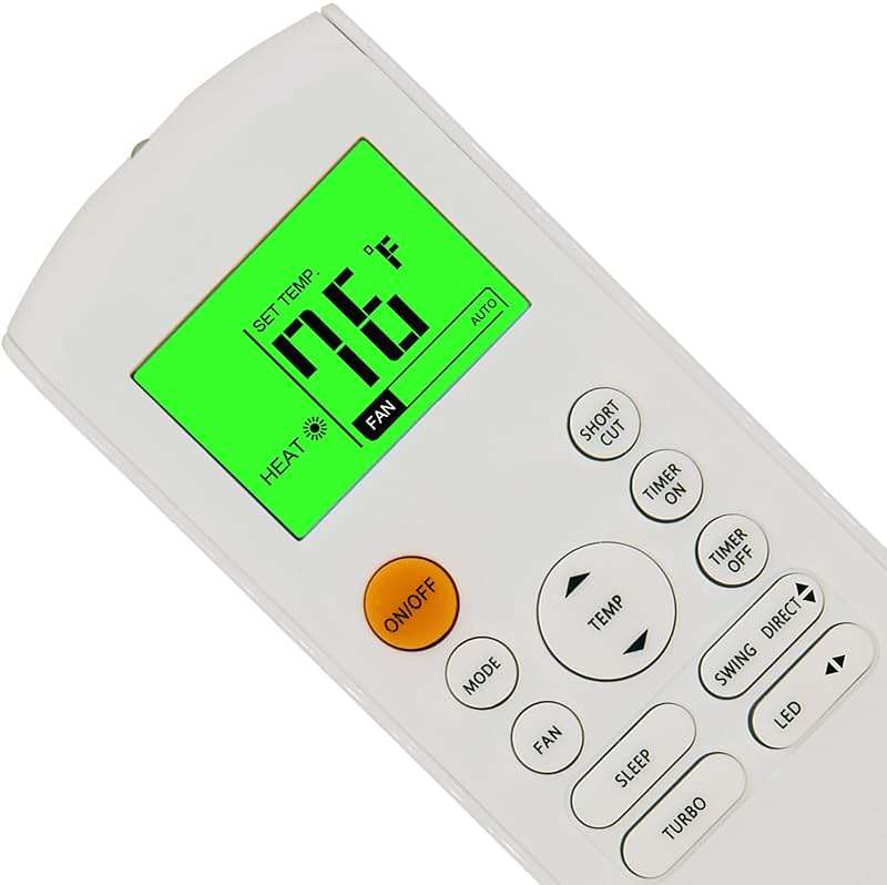Replacement Remote Control for Midea MR COOL Koolking Bosch Carrier Toshiba AC Air Condtioner RG57B1/BGE RG57A6/BGEF RG57A6/BGEFU1 RG57E1/BGEU1 RG52A2/BGEFU1 RG57F3(B)/BGEFU1 RG57H3(B)/BGCEFU1-M -A - Image 5