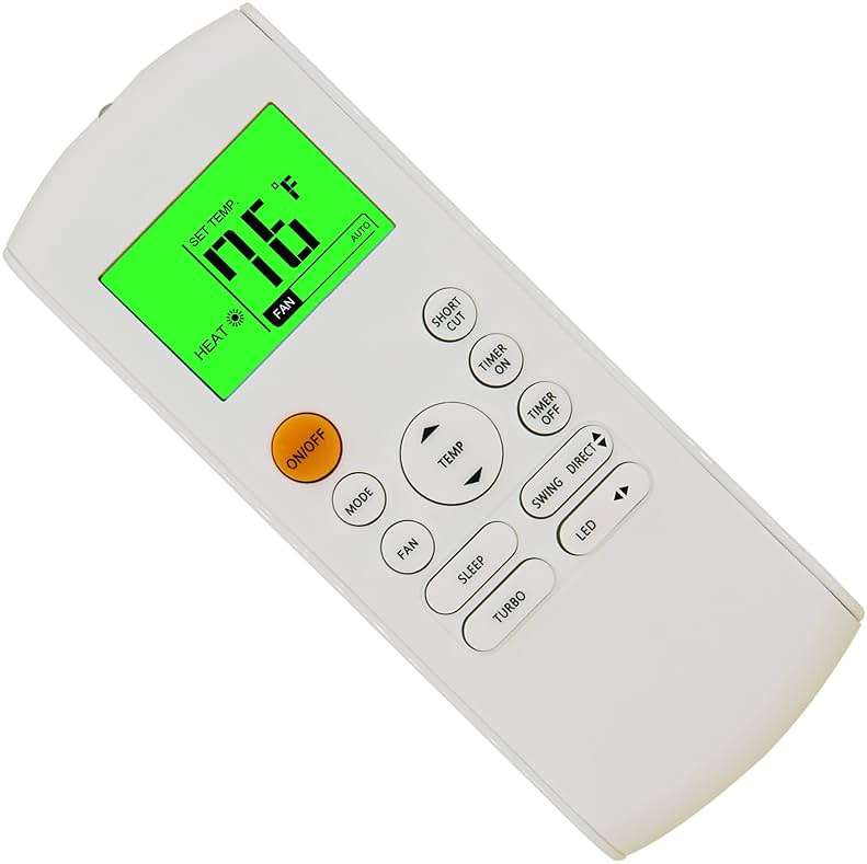 Replacement Remote Control for Midea MR COOL Koolking Bosch Carrier Toshiba AC Air Condtioner RG57B1/BGE RG57A6/BGEF RG57A6/BGEFU1 RG57E1/BGEU1 RG52A2/BGEFU1 RG57F3(B)/BGEFU1 RG57H3(B)/BGCEFU1-M -A - Image 8