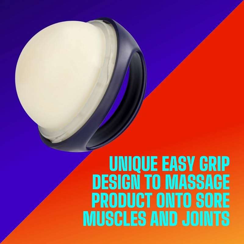 Icy Hot Advanced PRO Pain Relief Massaging Balm, Fast-Acting Max Strength Pain Relief With Menthol 16% and Camphor 11% for Backaches, Joints, Muscle Strains and Arthritis, Essential Oil Scent, 1.25 oz - Image 4