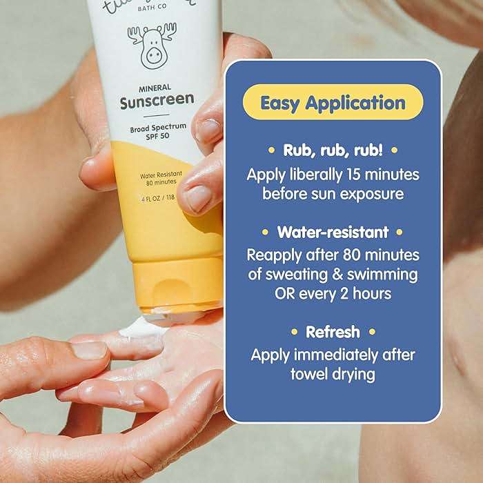 Tubby Todd Face and Body Mineral Sunscreen Kit for Baby, Toddler and Kids - Sunscreen 4 Fl Oz and Sunstick 0.5 Oz Duo Bundle - Fragrance-Free - Image 5