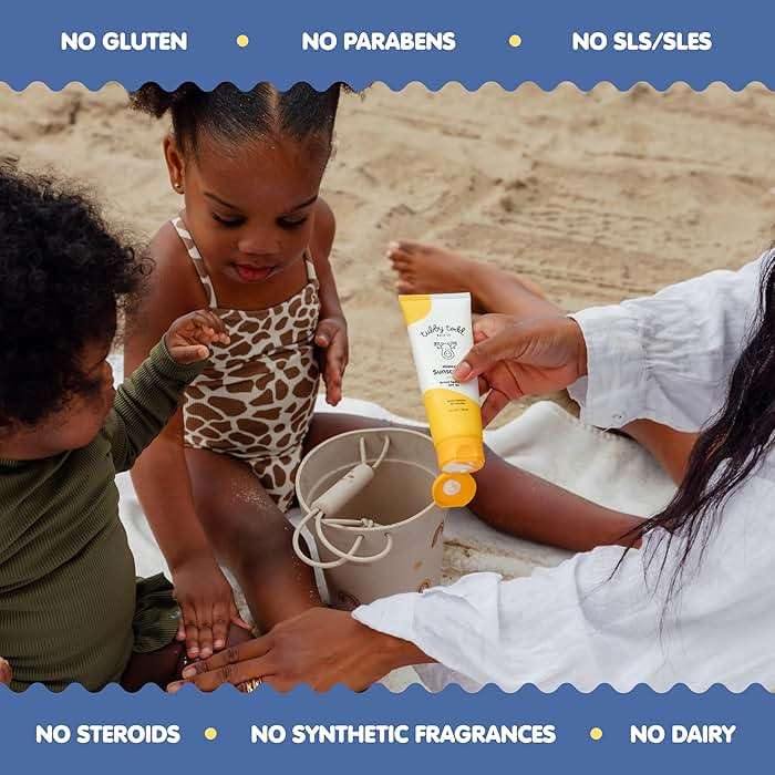Tubby Todd Face and Body Mineral Sunscreen Kit for Baby, Toddler and Kids - Sunscreen 4 Fl Oz and Sunstick 0.5 Oz Duo Bundle - Fragrance-Free - Image 6