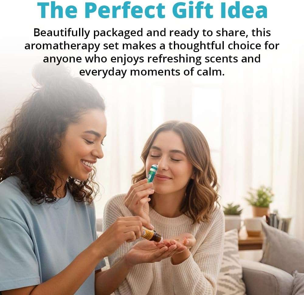 Motion Ease Nasal Inhaler and Roll On Essential Oils, 2 Piece Set, Relief for Motion Sickness, Sea Sickness, Car Sickness, Nausea and Vomiting, Dizziness - Image 8