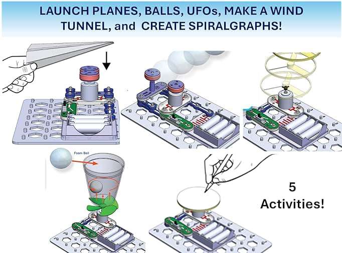 Snap Circuits Flight Deck Science/STEM Toy kit | Ages 8+ | Construction Gift for Boys and Girls - Image 5