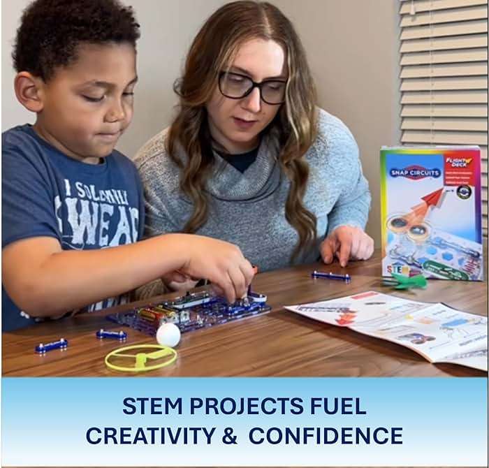 Snap Circuits Flight Deck Science/STEM Toy kit | Ages 8+ | Construction Gift for Boys and Girls - Image 6