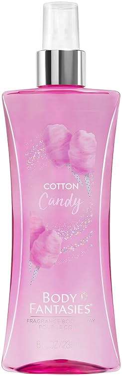 Body Fantasies Signature Fragrance Body Spray, Vanilla, 8 fl oz (Pack of 2) & Signature Fragrance Body Spray, Cotton Candy, 8 Fluid Ounce - Image 5