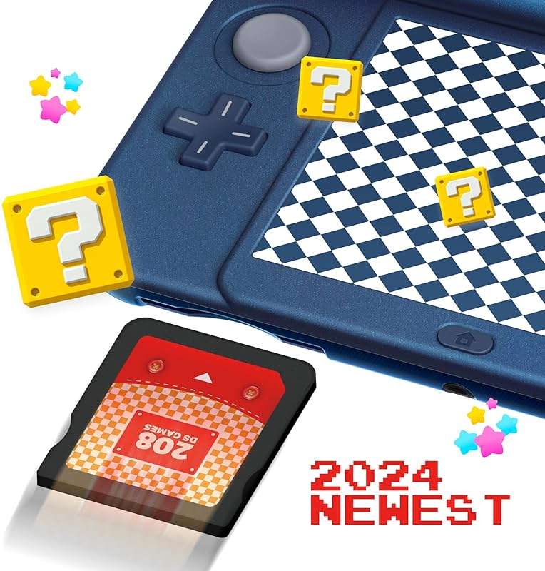 【2026 Newest】208 in 1 Super Combo Game Cartridge, Retro Game Pack Card Compilation with 208 Games - Image 7