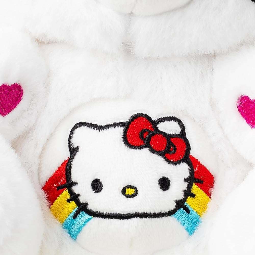 Care Bears Hello Kitty Loves Cheer Bear 10" Collectible Plush 2-Pack - Soft, Huggable Material! - Image 5