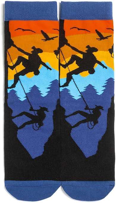 Lavley Outdoors Socks With Fun Sayings - Cool Gifts for Hiking, Camping, and Mountain Lovers - Image 3
