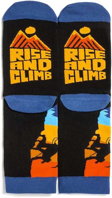 Lavley Outdoors Socks With Fun Sayings - Cool Gifts for Hiking, Camping, and Mountain Lovers - Image 4