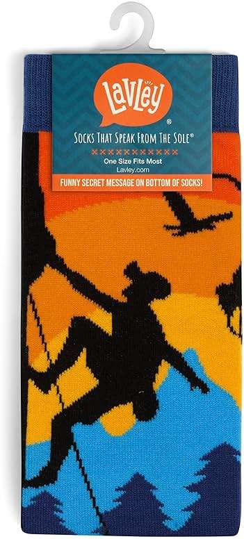 Lavley Outdoors Socks With Fun Sayings - Cool Gifts for Hiking, Camping, and Mountain Lovers - Image 7