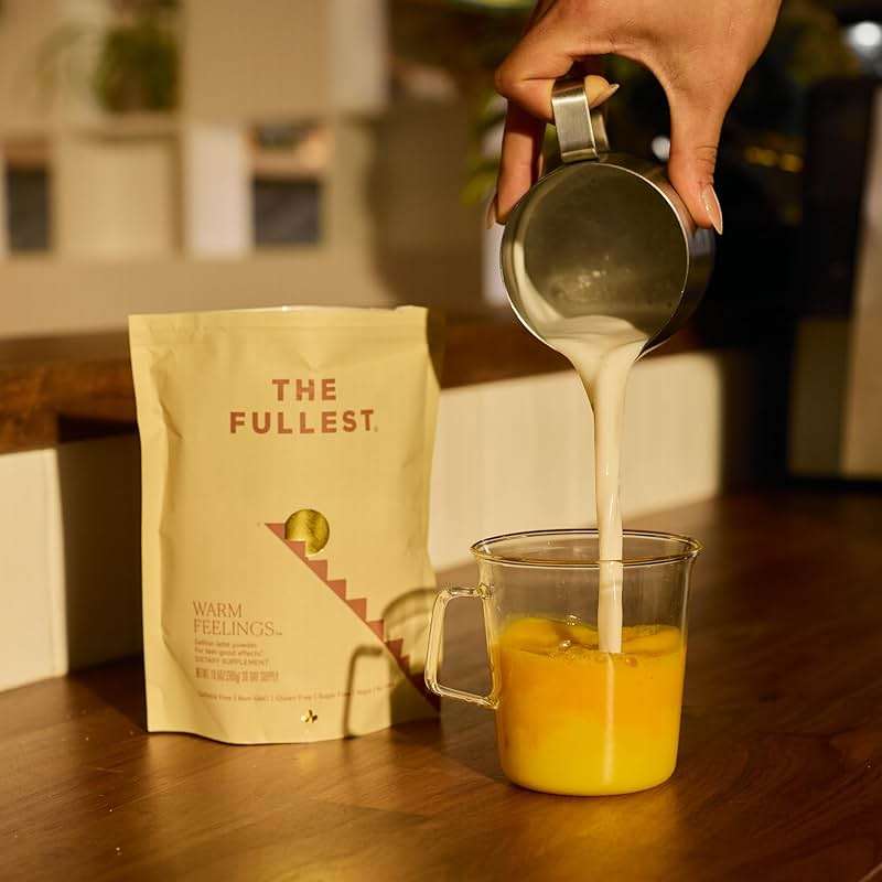 THE FULLEST - Saffron Latte 100 Day Supply - Saffron, Cardamom, and Coconut Based Wellness Powder for Mood and Sleep Support, Sugar-Free, Vegan, and Gluten-Free, 100 Servings - Image 6