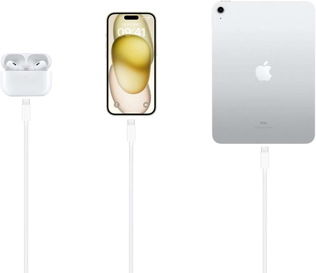 iPhone 15/16/16E/17/17E USB A to USB C Woven Cable for iPhone 17 15 16 Pro Max, 15/16 Plus, iPad 10th Gen,iPad Pro 12.9/11,iPad Air 5th/4th Gen,Mini 6th Type-c Charger Cord,Car CarPlay Charging Cable - Image 6