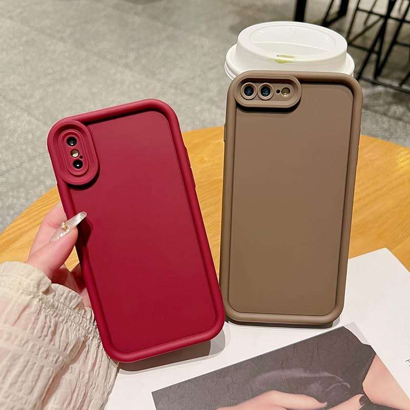 Puxicu Slim Case for iPhone XR, Enhanced Camera Protection, Shockproof Skin-Friendly Touch Soft Case Cover for iPhone XR Phone 6.1 inch, Black - Image 4