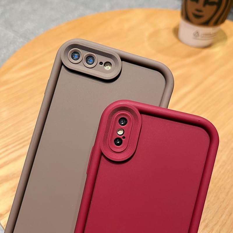 Puxicu Slim Case for iPhone XR, Enhanced Camera Protection, Shockproof Skin-Friendly Touch Soft Case Cover for iPhone XR Phone 6.1 inch, Black - Image 5