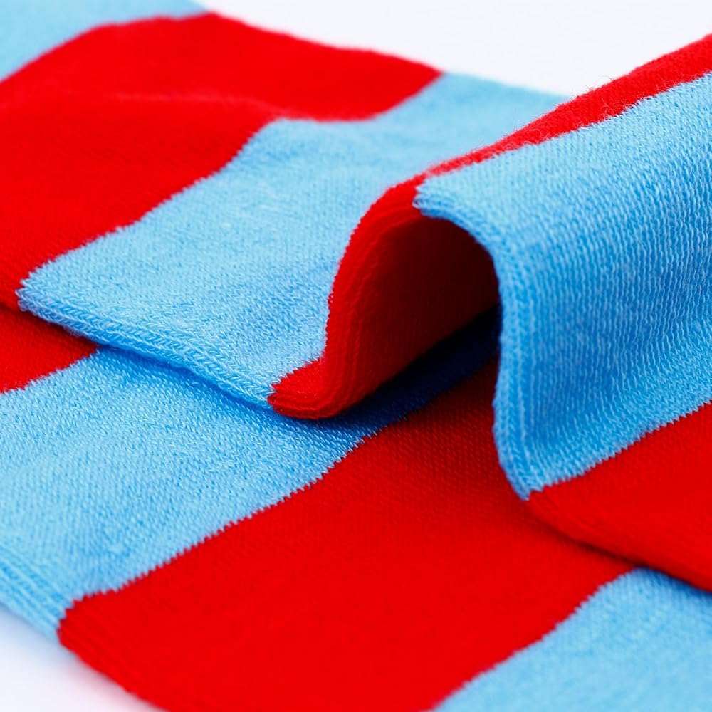 LUZTACT Long Striped Socks Over Knee Thigh High Stockings for Women Girls Cosplay Costumes Party Accessories - Image 4