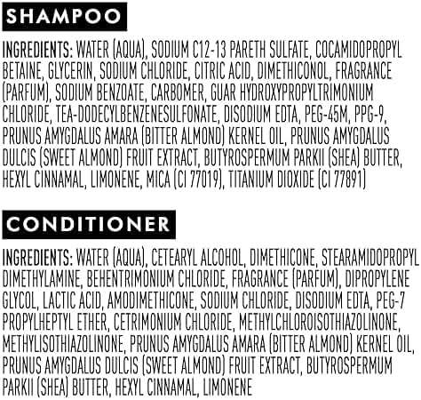 Suave Almond & Shea Butter Shampoo and Conditioner for Dry Hair – Moisturizing Hair Products for Women & Men, Frizz Control, 12.6 Oz Ea - Image 8