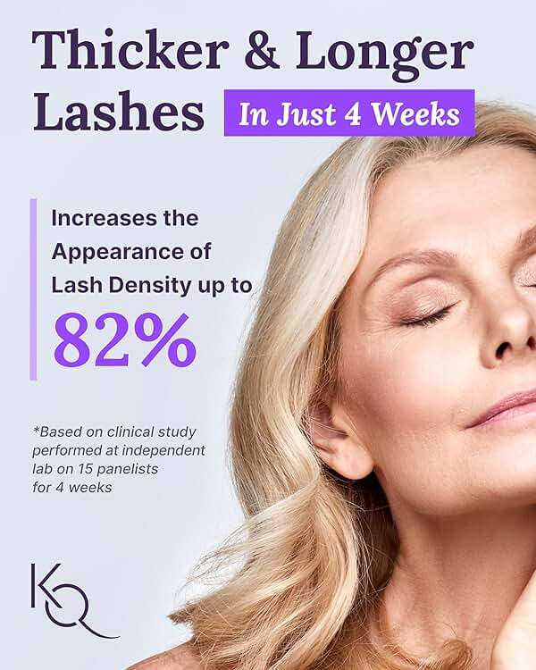 Keranique Lash Growth Serum - Eyelash Enhancer for Women with Thin & Brittle Lashes - Intense Boost for Long, Natural Eyelashes - Image 2