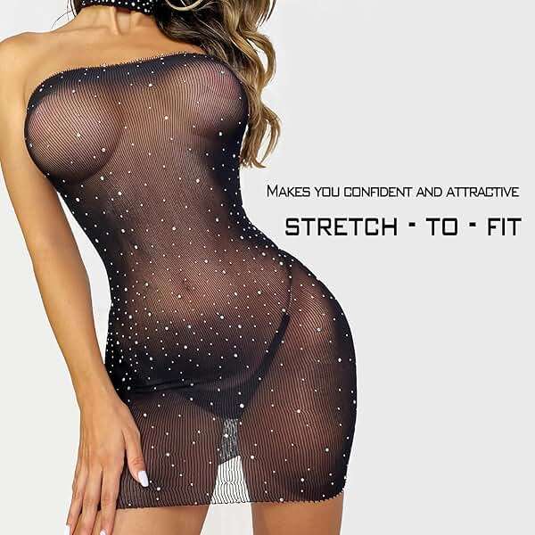 Famstar Sexy Lingerie for Women Naughty Fishnet Lingerie Set Bodysuit Outfits Teddy Babydoll Erotic Mesh Women’s Outfits - Image 5