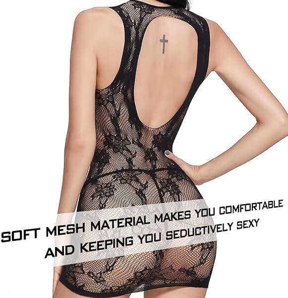 Famstar Sexy Lingerie for Women Naughty Fishnet Lingerie Set Bodysuit Outfits Teddy Babydoll Erotic Mesh Women’s Outfits - Image 5