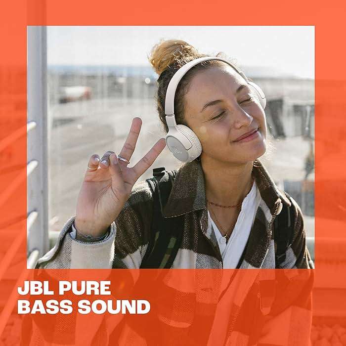 JBL Tune 670NC - Adaptive Noise Cancelling with Smart Ambient Wireless On-Ear Headphones, Up to 70H Battery Life with Speed Charge, Lightweight, Comfortable and Foldable Design (Black) - Image 6