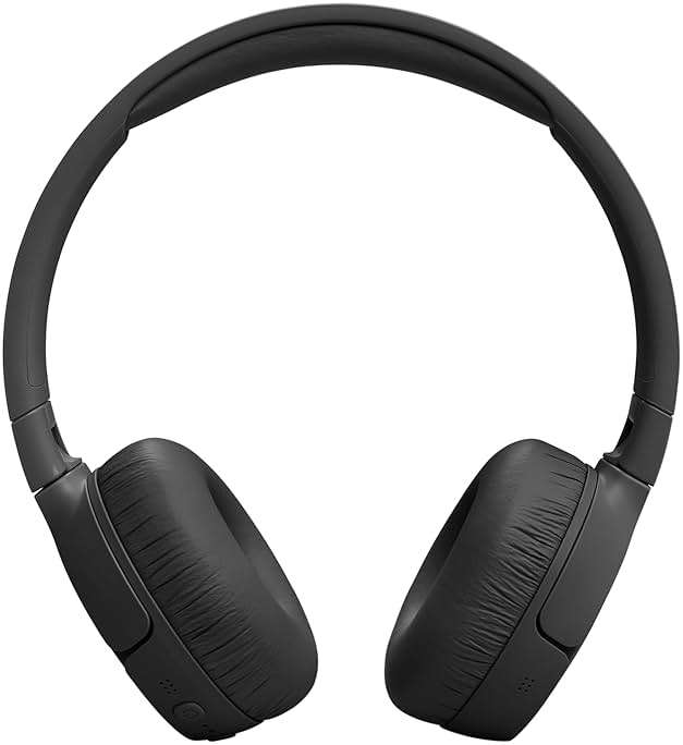 JBL Tune 670NC - Adaptive Noise Cancelling with Smart Ambient Wireless On-Ear Headphones, Up to 70H Battery Life with Speed Charge, Lightweight, Comfortable and Foldable Design (Black) - Image 9