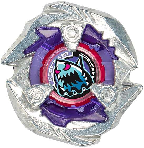 Beyblade X Keel Shark 3-60LF Booster Pack Set with Attack Type Right-Spinning Top; Battling Top Toys for 8 Year Old Boys and Girls - Image 2