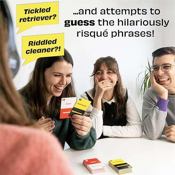 Lucky Egg Sorry What - Award Winning Lip Reading Friends Party Game Based On The Headphone Challenge TikTok Trend - 2+ Players 40,000 Funny Word Phrase Combinations Card Game for Friends - Image 5