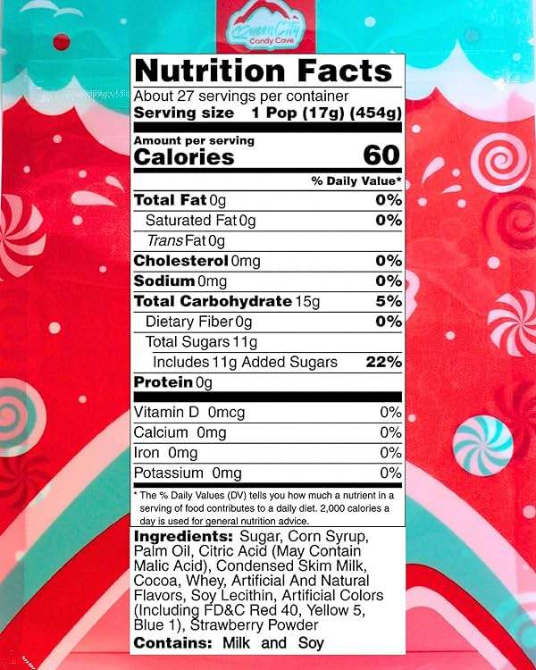 Fun Flavor Assorted Toot-sie Lollipops Bulk, Filled Chocolate Tootsy Roll Pops with Bright Fruity Flavors, by Queen City Candy Cave (1 Pound) - Image 2