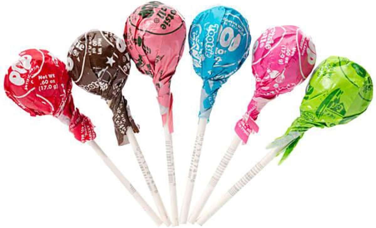 Fun Flavor Assorted Toot-sie Lollipops Bulk, Filled Chocolate Tootsy Roll Pops with Bright Fruity Flavors, by Queen City Candy Cave (1 Pound) - Image 4