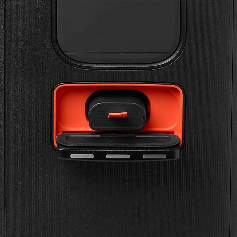 JBL PartyBox Club 120 - Portable Party Speaker with Foldable Handle, Powerful JBL Pro Sound, Futuristic lightshow, Up to 12 Hours of Play time, Splash Proof, Dual Mic & Guitar Inputs (Black) - Image 8