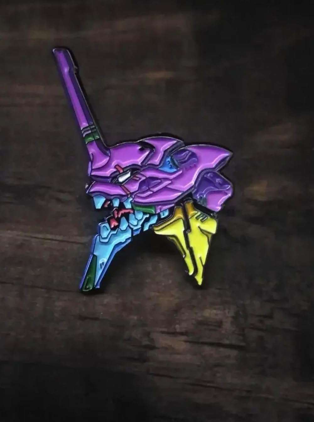 Blood Anime Evangelion EVA-01 Unit-01 1.5" Enamel Pin Badge - Image 4