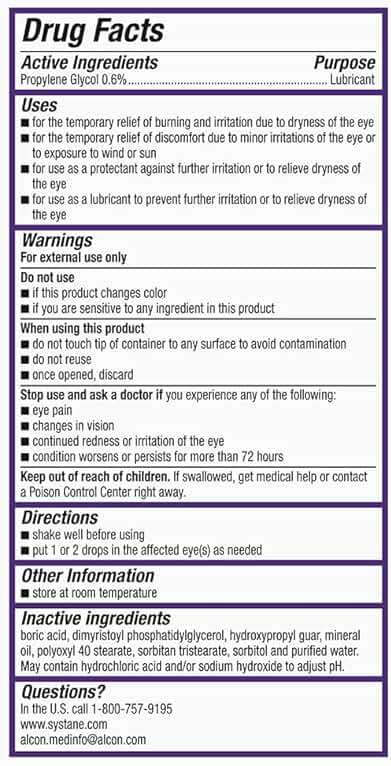 Systane Complete Preservative Free Dry Eye Drops, 30 Ct Single Use Vials, Contains Propylene Glycol 0.6%, Unit-Dose Lubricating Eye Drops for Irritation & Dryness, Hydrating & Soothing - Image 2