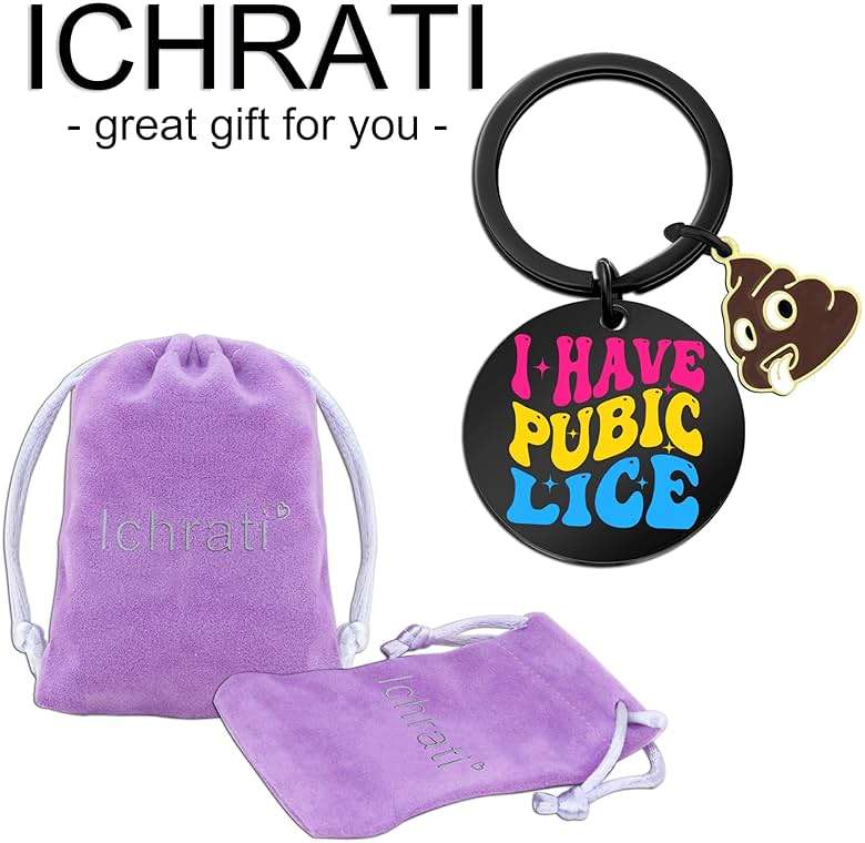 ICHRATI Gag Gifts Funny Adult for Men White Elephant Gifts for Adults Cool Inappropriate Sht Weird Novelty Gift Ideas for Women Keychains - Image 7