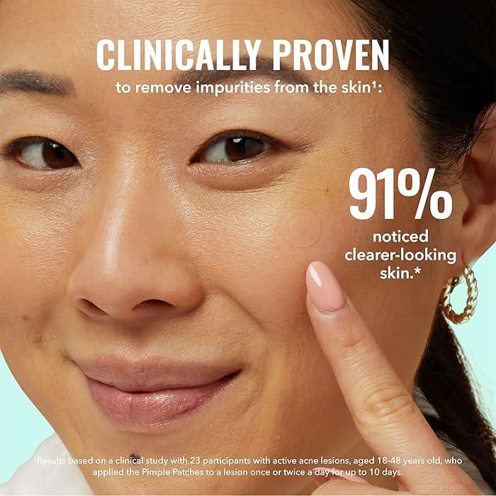 Good Molecules Pimple Patches for Face, 60 Pack – Ultra-Thin Hydrocolloid Patches, Invisible Under Makeup, Conceals Blemishes, Blackheads & Zits, Suitable for Acne-Prone Skin - Image 4