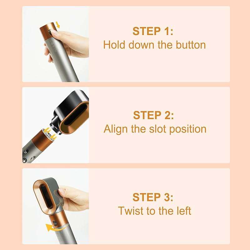 YTCHYYSK Pre-Styling Dryer Attachment Nozzle Replacement for Dyson Airwrap HS01 HS05 HS08 Accessories Part 969759-01 - Image 6