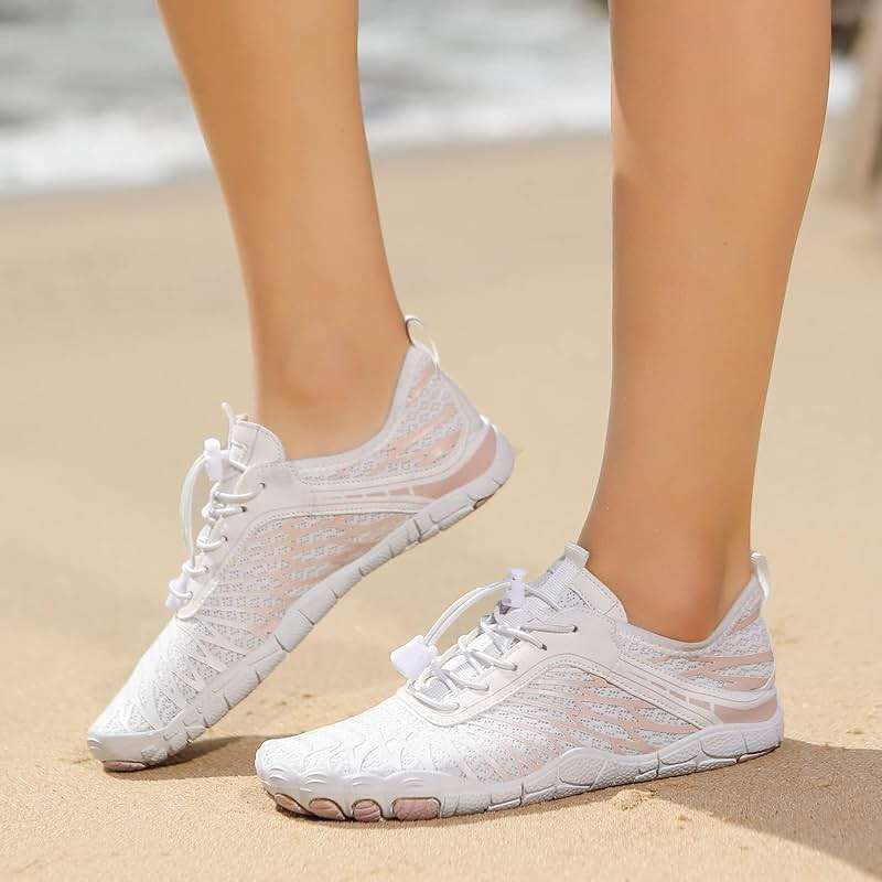 Hike Barefoot Shoes for Women Men with Wide Toe Box, Healthy & Non-Slip Breathable Barefoot Water Shoes Beach Pool Aqua Swim Surf Hiking Walking Shoes - Image 7