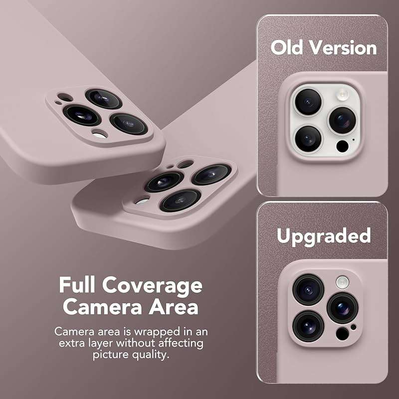 SuydanBox Magnetic for iPhone 13 Pro Max Case, Compatible with MagSafe, [Full Camera Protection][Screen Protector] Silicone Shockproof Protective Phone Case for iPhone 13 Pro Max 6.7", Hazel - Image 3