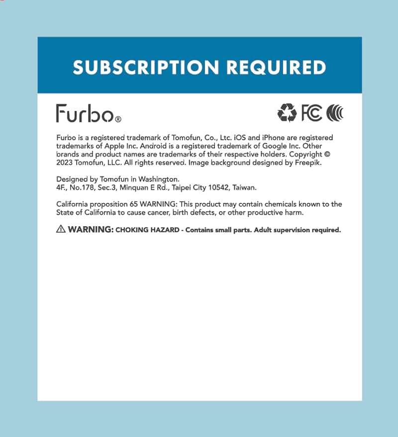 Furbo Mini Pet Camera [Subscription Required] Unlock Camera w/Paid Plan: Home Security with Dog & Cat Safety Alerts, 2-Way Audio, Mountable Smart Cam (Low Risk, 3mo Min. Cancel Anytime) - Image 10
