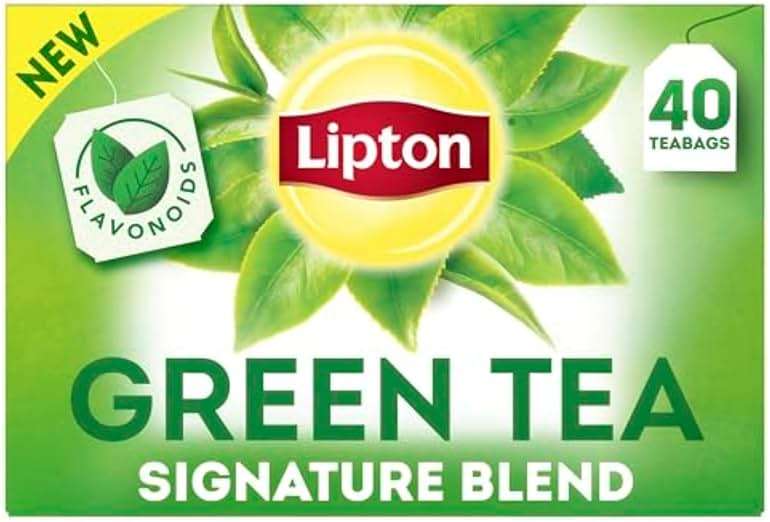 Lipton Signature Blend Green Tea with Jasmine 240-Count Tea Bags Hot or Iced Caffeinated Unsweetened Flavonoids Bioactives 40ct (6-Pack) for Tea Lovers Gift Set Specialty Tea - Image 4