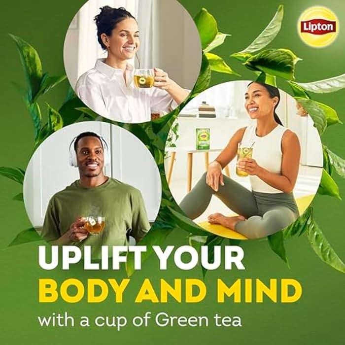 Lipton Signature Blend Green Tea with Jasmine 240-Count Tea Bags Hot or Iced Caffeinated Unsweetened Flavonoids Bioactives 40ct (6-Pack) for Tea Lovers Gift Set Specialty Tea - Image 5