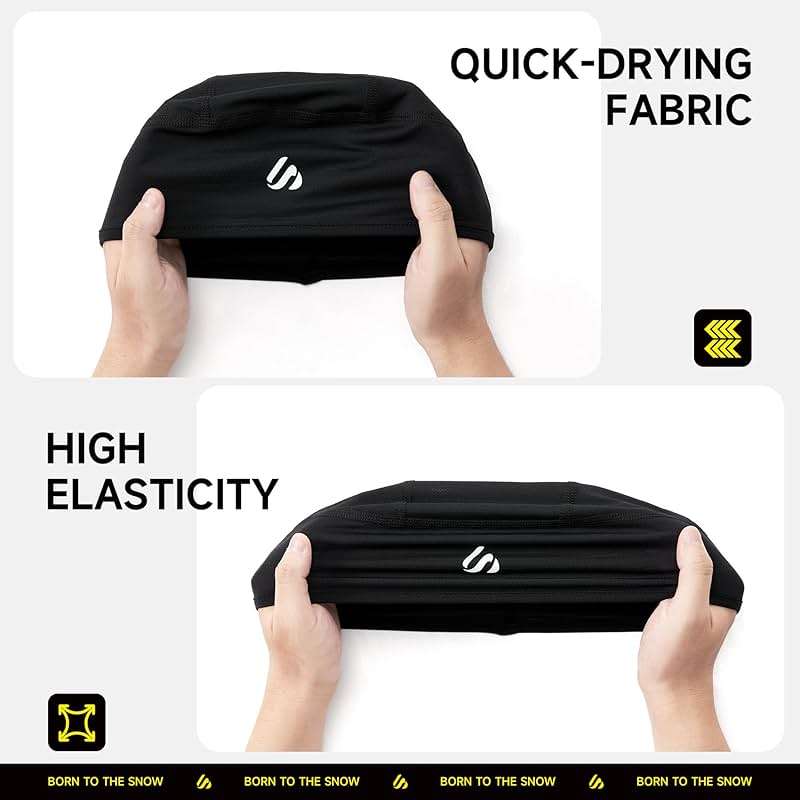 3 Pieces Skull Cap for Men Women Cooling Hat Welding Cycling Bike Head Wrap Hard Hat Durags-Fits Under Helmets - Image 4