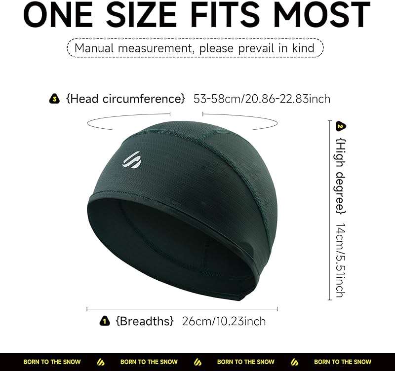3 Pieces Skull Cap for Men Women Cooling Hat Welding Cycling Bike Head Wrap Hard Hat Durags-Fits Under Helmets - Image 6