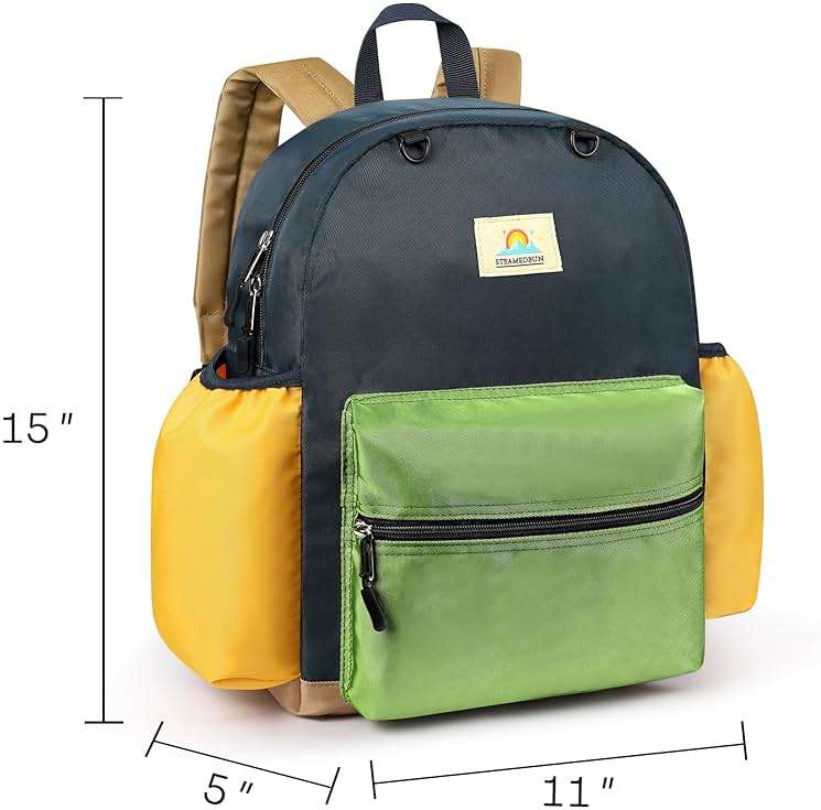 STEAMEDBUN Kids Backpack for Boys 6-8: Toddler Backpack for Preschool Kindergarten - Boys Backpacks for Elementary 4-6 - Image 3
