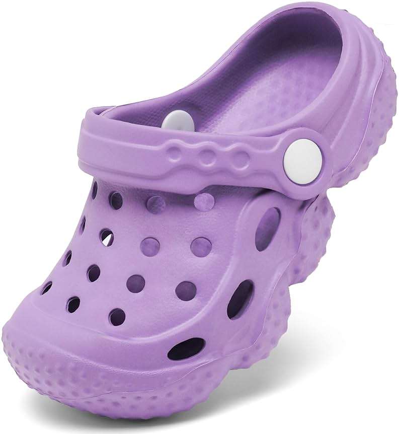 INMINPIN Kids Girls Boys Clogs Garden Shoes Toddler Slides Sandals Children Water Shower Beach Pool Slippers Indoor Outdoor - Image 2