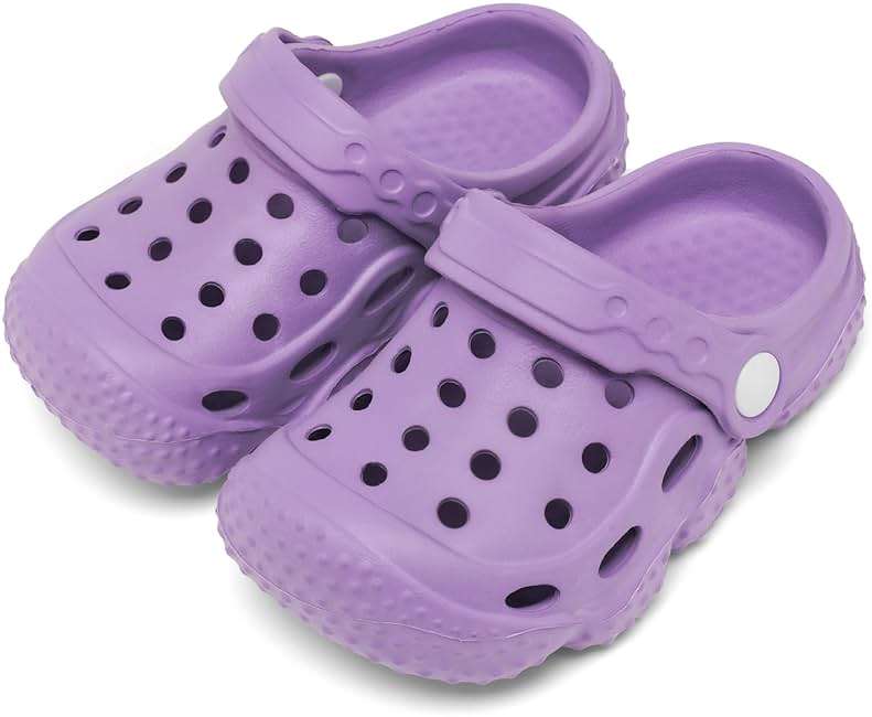 INMINPIN Kids Girls Boys Clogs Garden Shoes Toddler Slides Sandals Children Water Shower Beach Pool Slippers Indoor Outdoor - Image 6